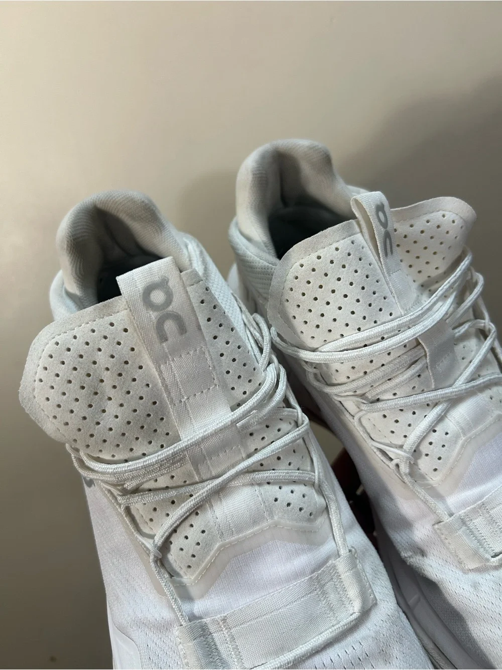 Men’s On Running CloudNova 2 White Running Sneakers Size 11